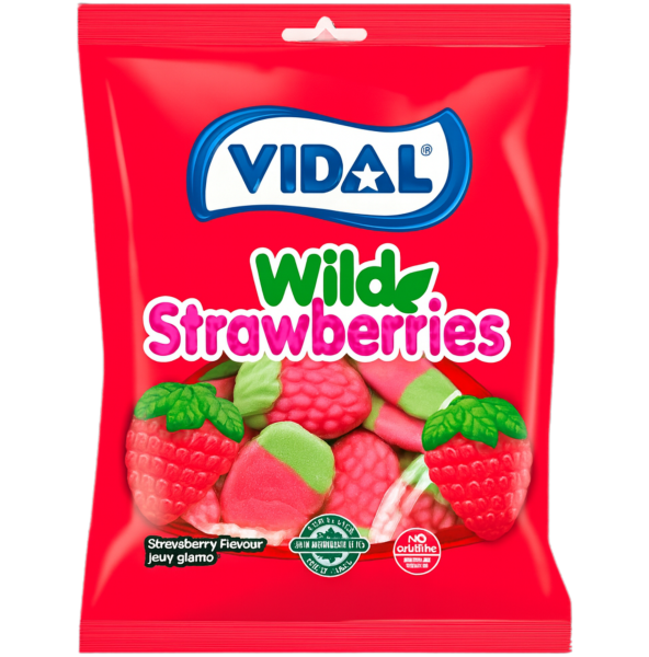 VIDAL - Wild Strawberries HALAL 90g